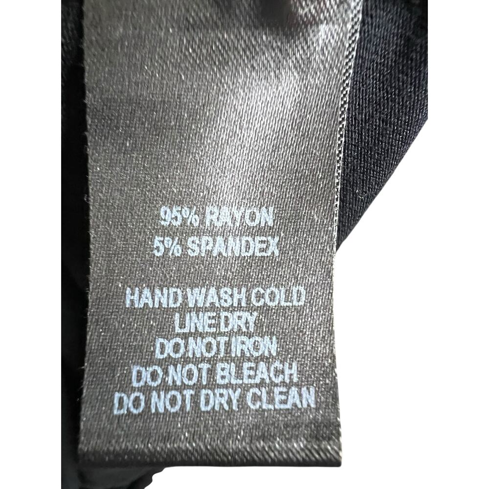 Lulus Black Maxi Dress Casual pockets M C11864L - Picture 5 of 5